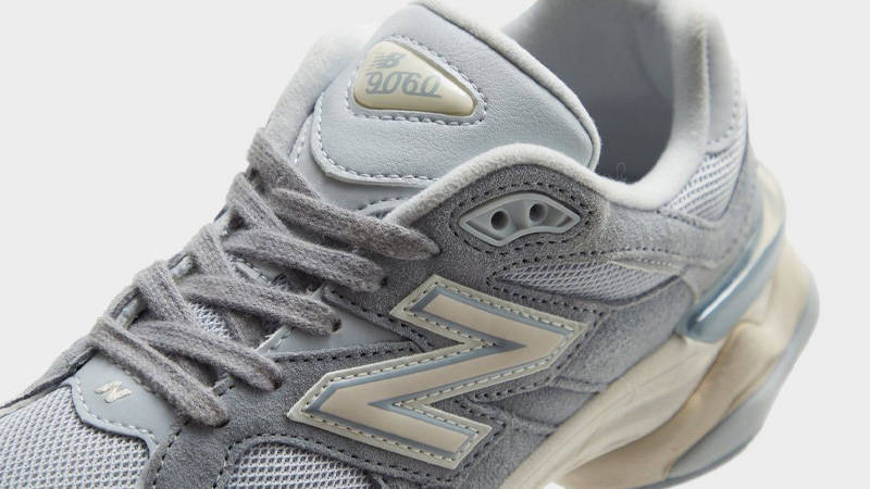 New Balance 9060 Steel Light Arctic Closeup