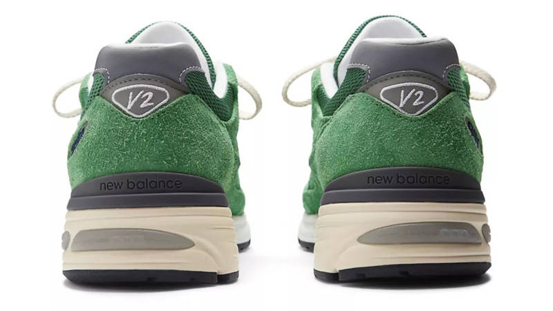 New Balance 991v2 Grounded Pastels Mineral Green Back