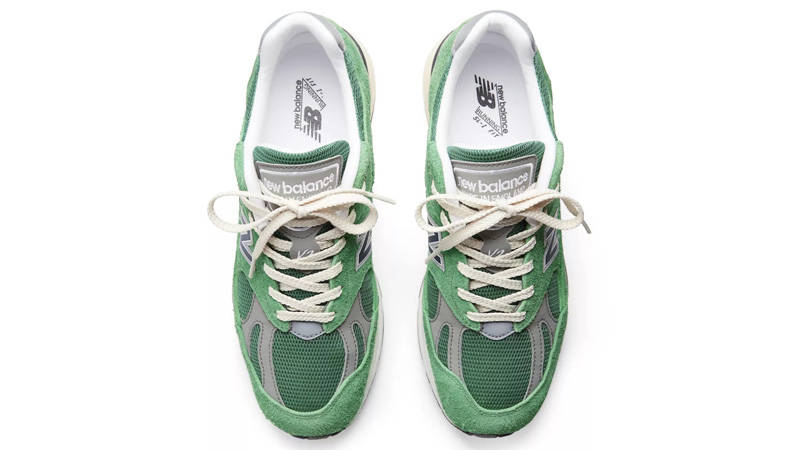 New Balance 991v2 Grounded Pastels Mineral Green Middle