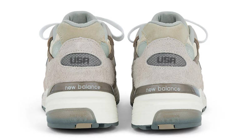 New Balance 992 Moonrock Mushroom Back