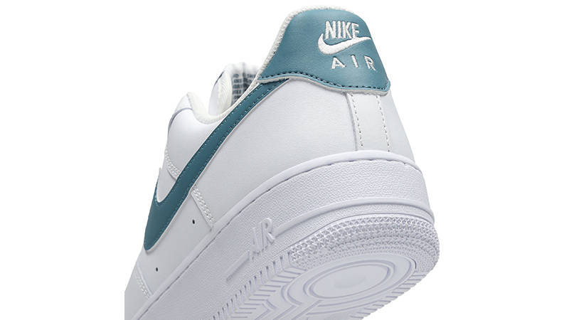Nike Air Force 1 Low 07 White Smokey Blue FJ4146-114 heel