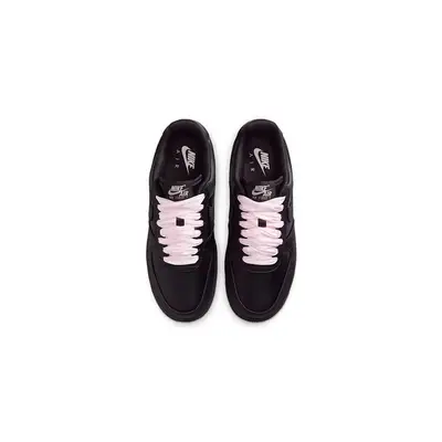 Nike Air Force 1 Low Satin Silk Black IH2034-010 middle
