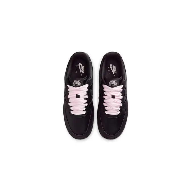 Nike Air Force 1 Low Satin Silk Black IH2034-010 middle