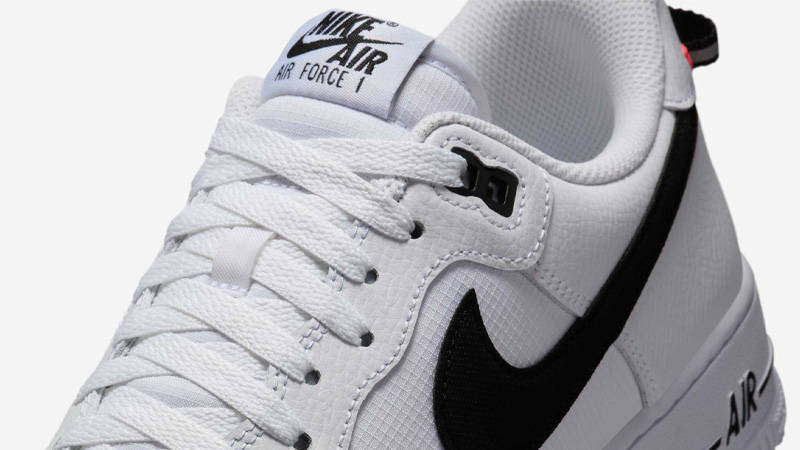Nike Air Force 1 Low White Black Bright Crimson Side
