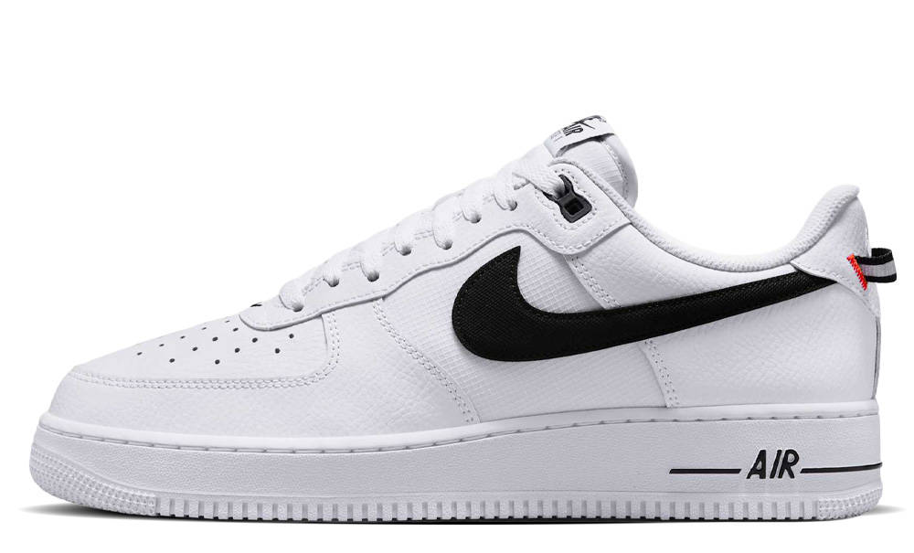 Nike Air Force 1 Low White Black Bright Crimson