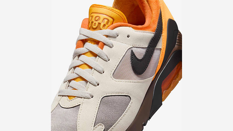 Nike Air Max 180 Light Orewood Brown Monarch IB3076-100 tongue