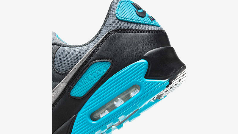 Nike Air Max 90 Cool Grey Dusty Cactus DM0029-013 heel