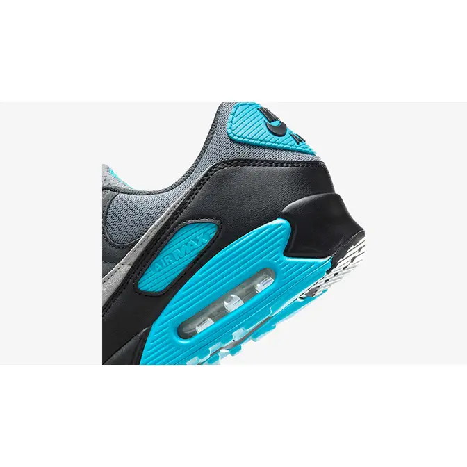 Nike Air Max 90 Cool Grey Dusty Cactus DM0029-013 heel