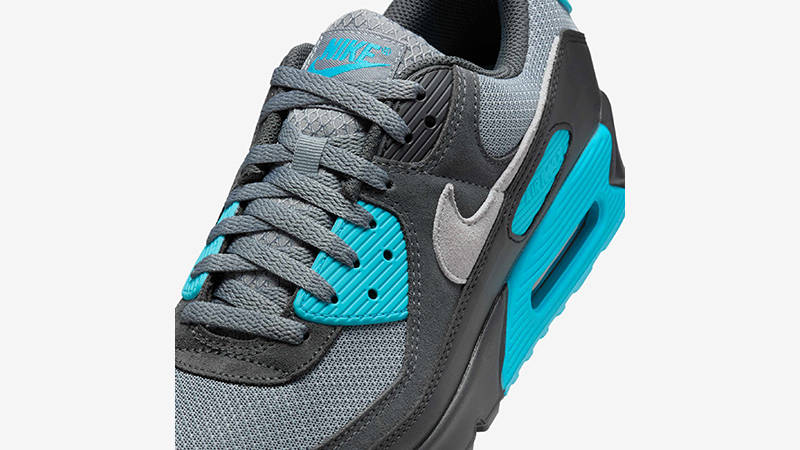 Nike Air Max 90 Cool Grey Dusty Cactus DM0029-013 tongue