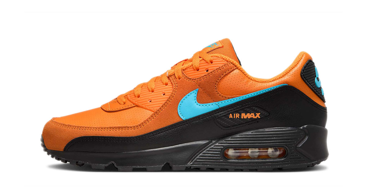 von.mac フルスーツ オレンジ/ブラック nike-air-max-90-mandarin-