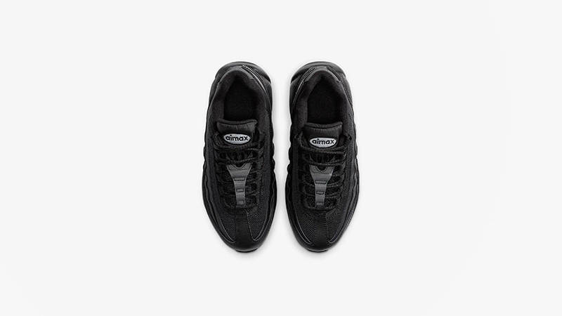 Nike Air Max 95 GS Recraft Triple Black CJ3906-001 middle