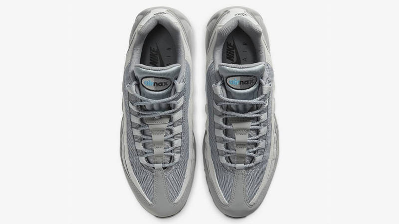 Nike Air Max 95 Retro Logo Grey Aqua Middle