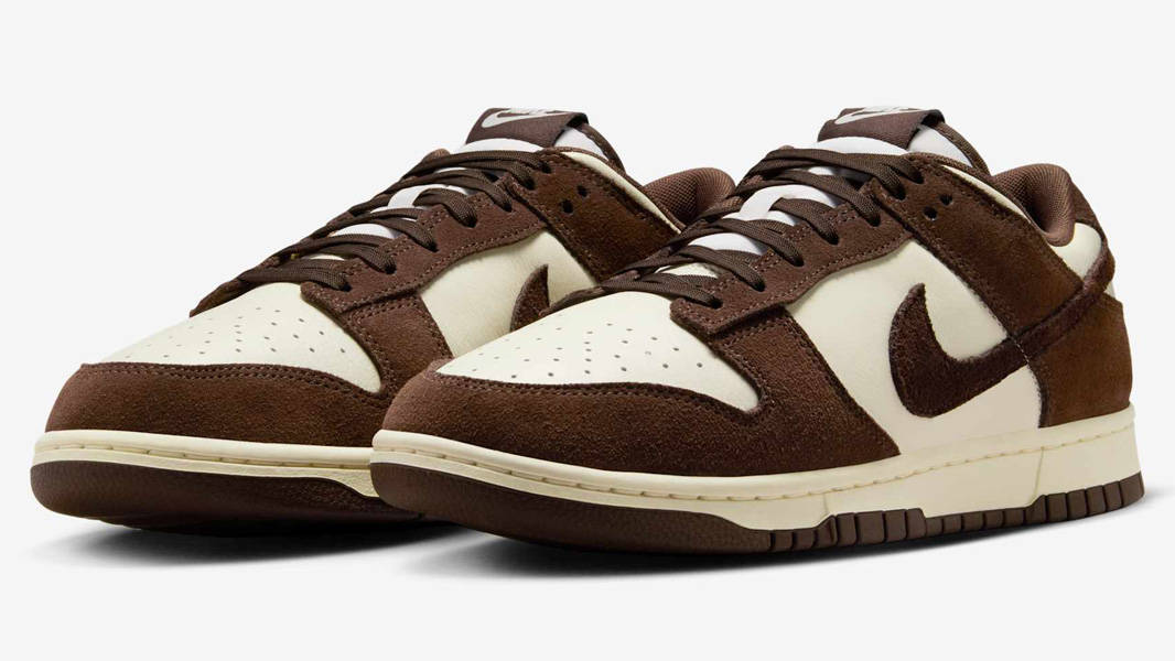 Nike Dunk Low Suede Mocha Front
