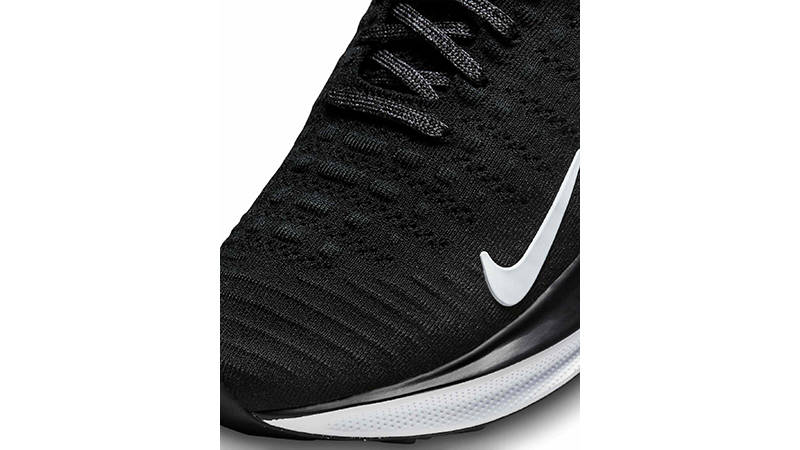 Nike InfinityRN 4 Black White DR2670-001 toe