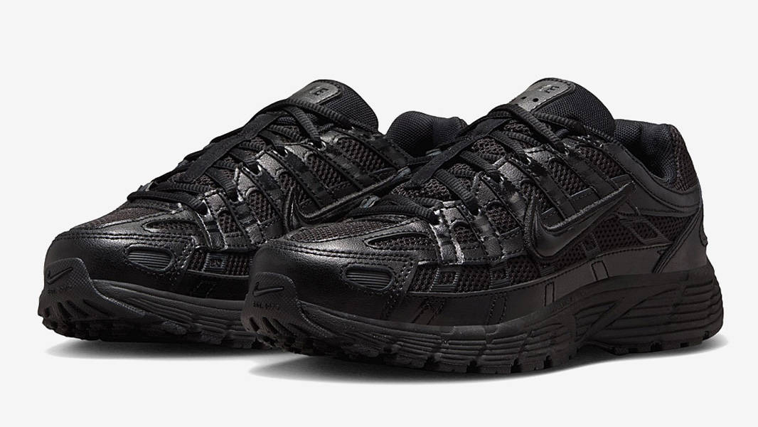 Nike P-6000 GS Black Front
