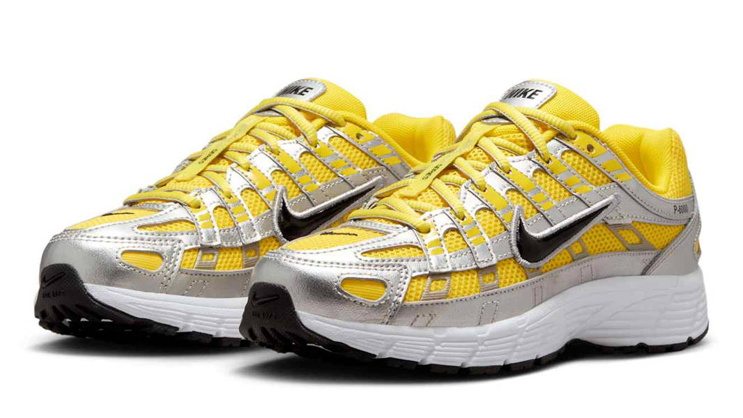 Nike P-6000 GS Lightning Metallic Silver Front