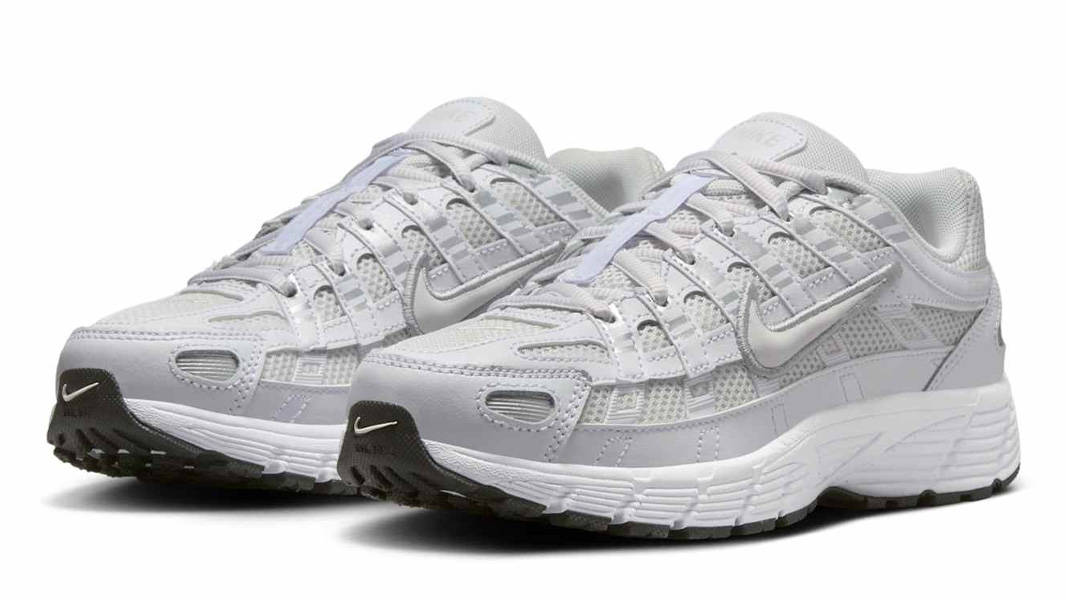 Nike P-6000 GS Platinum Tint White Front