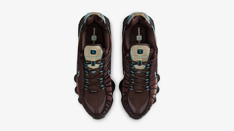 Nike Shox TL Velvet Brown Denim Turquois IB4340-200 middle