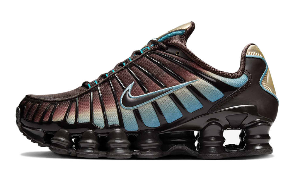 Nike Shox TL Velvet Brown Denim Turquois IB4340-200