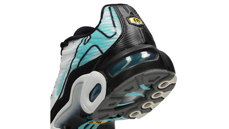 Nike TN Air Max Plus GS White Aurora Green IB2869-100 heel