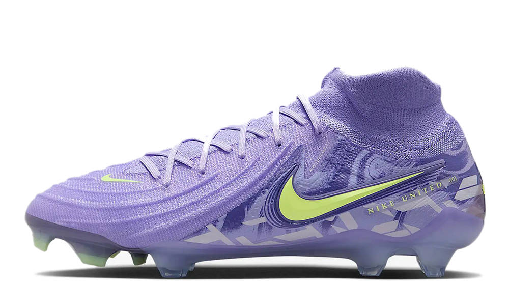 Nike United Phantom Luna 2 Elite FG High-Top Football Boot Purple Agate HF1600-500