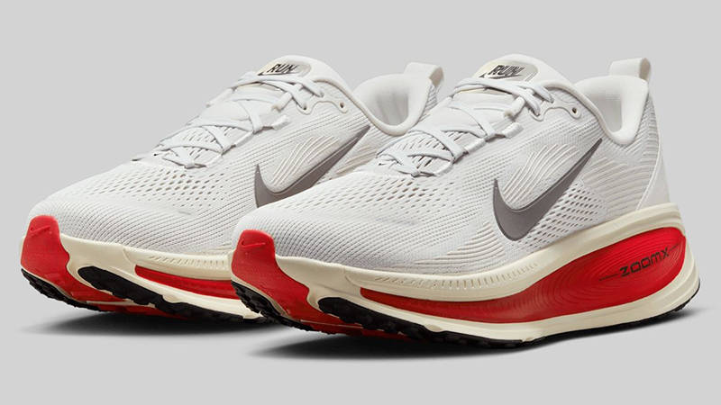 Nike Vomero 18 Platinum Tint Siren Red HM6803-001 front