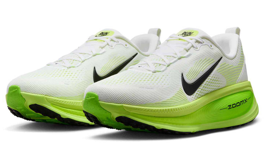 Nike Zoom Vomero 18 White Electric Green Front