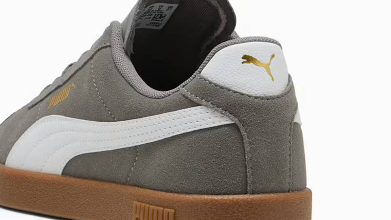 PUMA Club II Suede Cast Iron 397444-08 Back