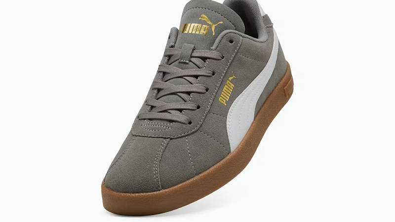 PUMA Club II Suede Cast Iron 397444-08 Front