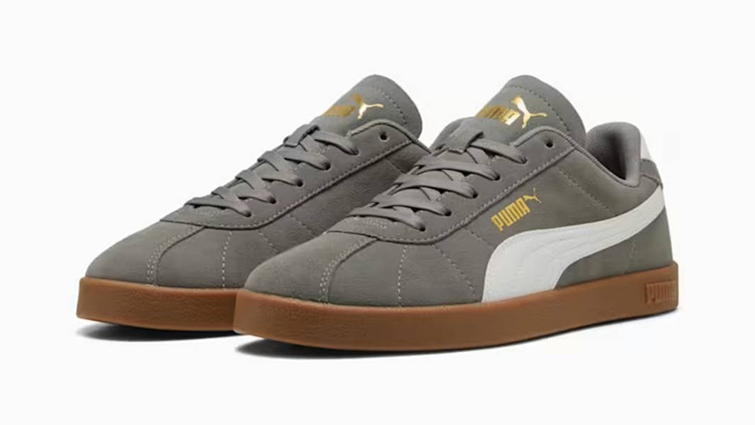 PUMA Club II Suede Cast Iron 397444-08 Side