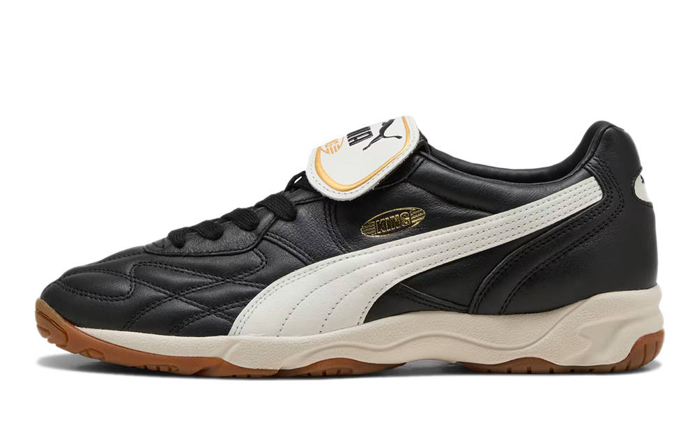 PUMA King Indoor Black White