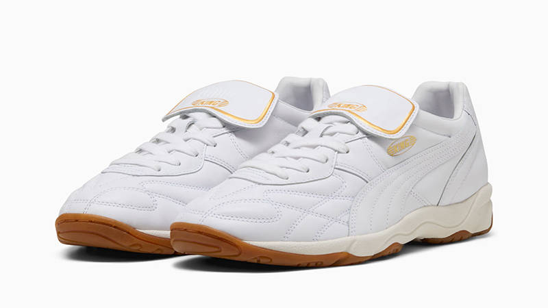 PUMA King Indoor White Ivory 401683-02 front