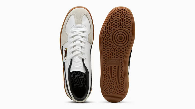 PUMA Palermo Leather White Grey 396464-01 Top