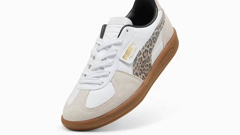 PUMA Palermo Leopard White 403044-01 Front