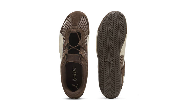 PUMA Speedcat Go Brown White 403589-08 middle