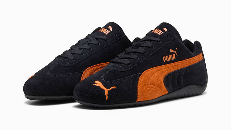 PUMA Speedcat OG Black Orange 398846-20 front