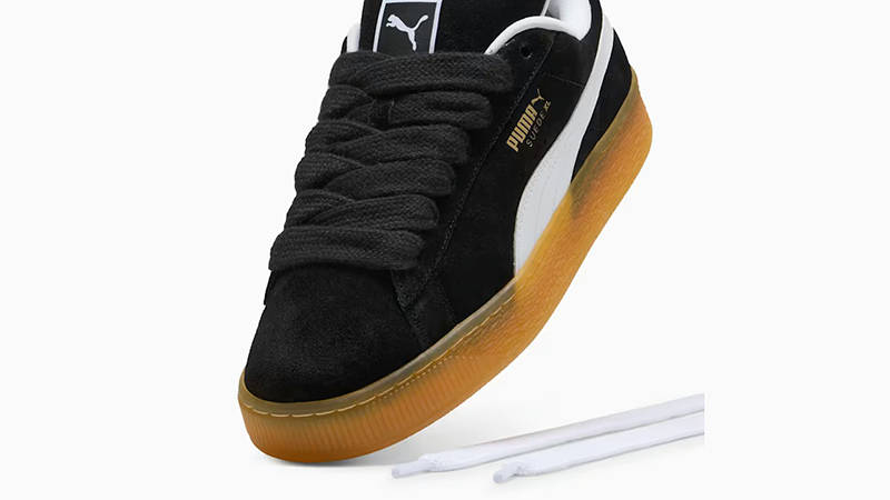 PUMA Suede XL Dark Risk Black 401348-01 Front