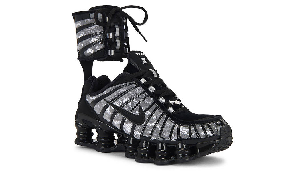 Riccardo Tisci x Nike Shox TL SP 3 Black White Front