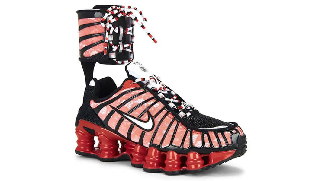 Riccardo Tisci x Nike Shox TL SP 3 Habanero Red | IB8613-600 | The