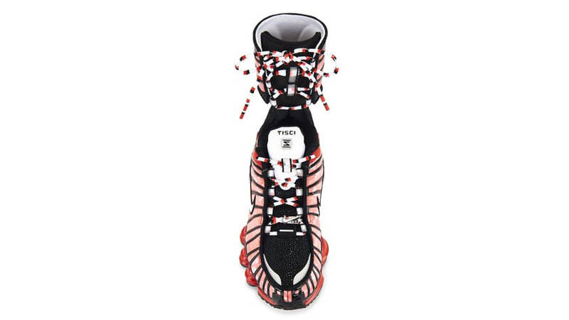 Riccardo Tisci x Nike Shox TL SP 3 Habanero Red | IB8613-600 | The