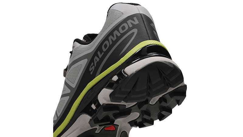Salomon XT-6 Black Citron L47739000 heel
