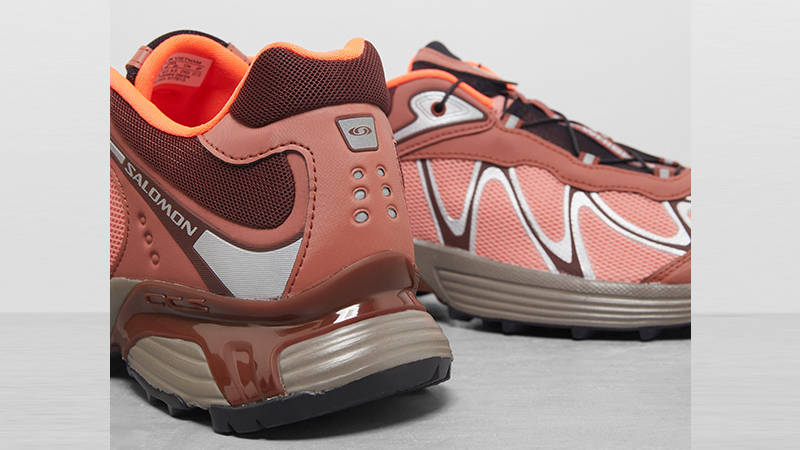 Salomon XT-Whisper Red Peach L47761300 heel