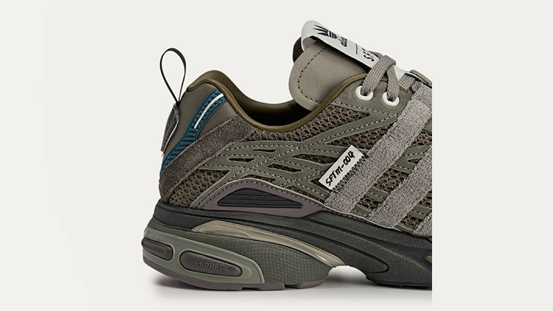 Song For The Mute x adidas Adistar Cushion Branch Green JR8045 heel
