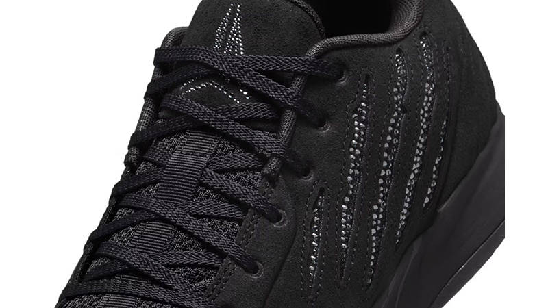 Swarovski x Nike Ja 2 Scratch Black Label IB3859-001 tongue