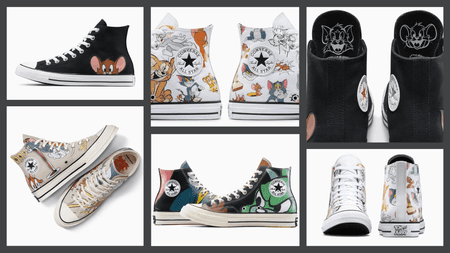 Tom and Jerry Take Center Stage on the Converse All-Star and Chuck 70 Tom and Jerry Take Center Stage on the Converse All-Star and Chuck 70