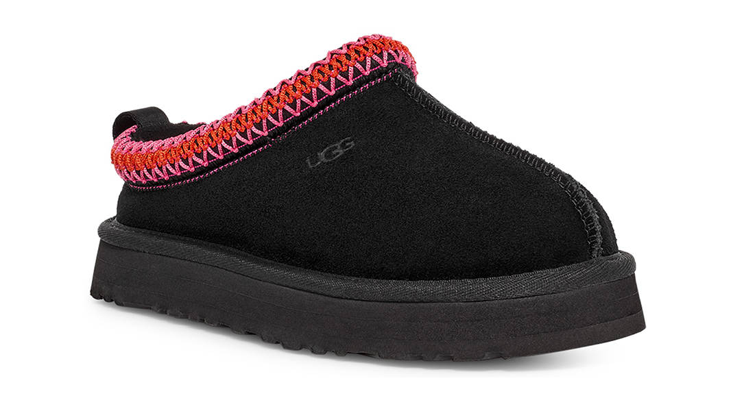 UGG Tazz Slippers GS Black Multi 1143776K-BKML Side