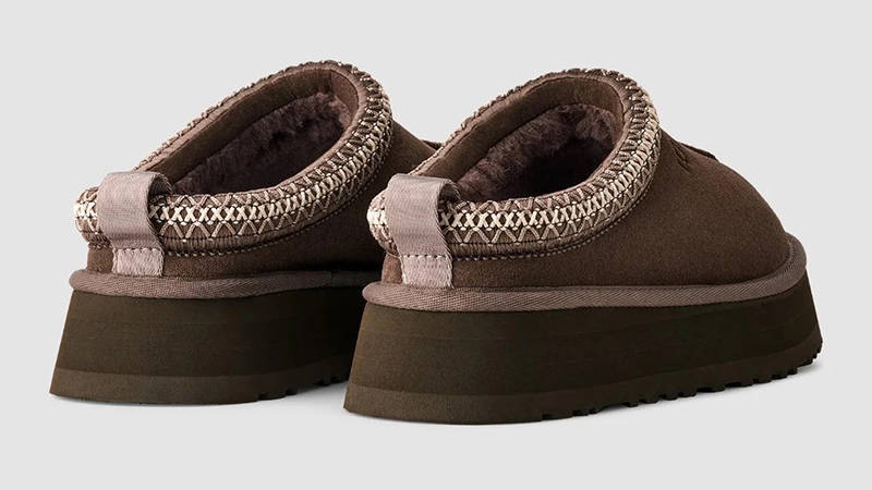 UGG Tazz Slippers Molasses MLSS-1122553 Back