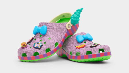 Krusty The Clown Takes Over Crocs Clogs This Summer