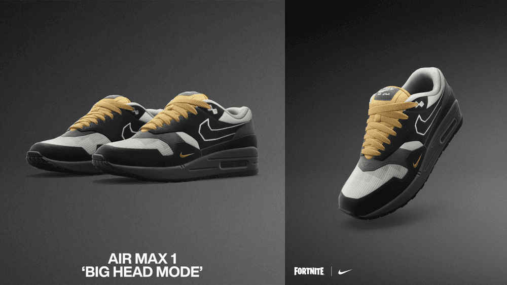 GoldenEye 007 Big Head Mode Just Leveled Up on the Nike Air Max 1 Low Poly