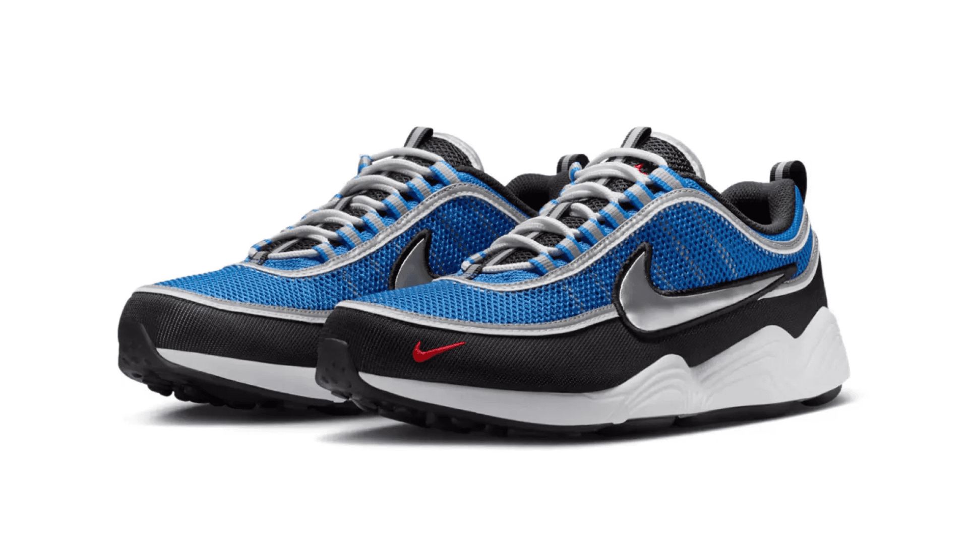 Nike Air Zoom Spiridon Black Signal Blue